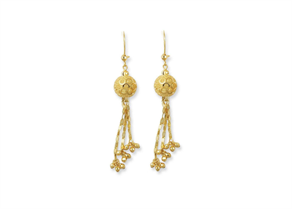 Gold Plated | Chandelier Earrings